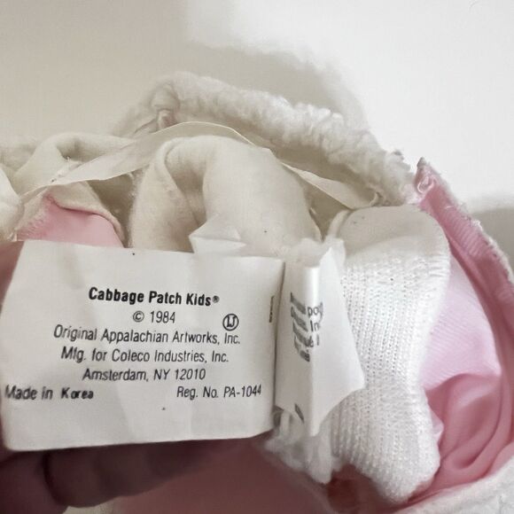 Vintage Cabbage Patch Kids Lamb Sheep Doll Costume Clothes Outfit One Piece 1984 - Picture 11 of 16